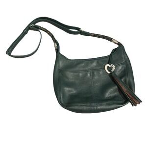 Brighton Bag Leather Shoulder Barbados Jewel Hobo Dark Green Hobo Emerald Pebble